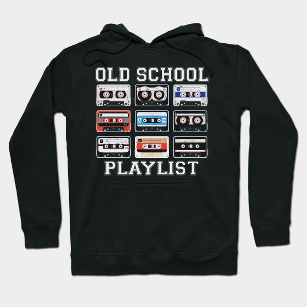 Old School Playlist Hoodie by Barang Alus